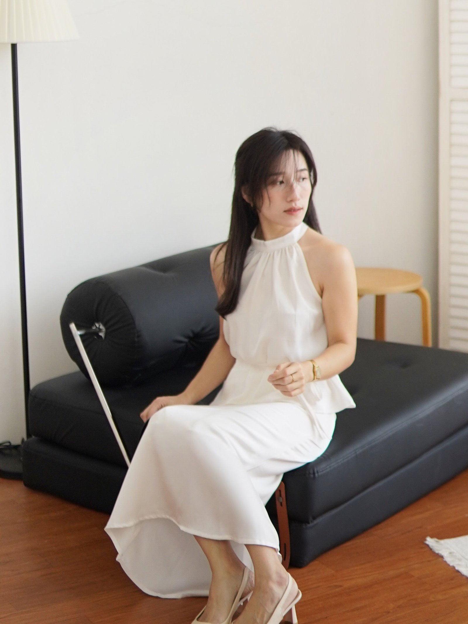 CLAIRE SATIN MERMAID TANK SET