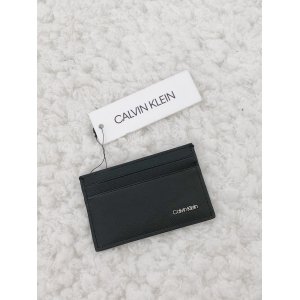 Calvin Klein Matte Saffiano Card Case